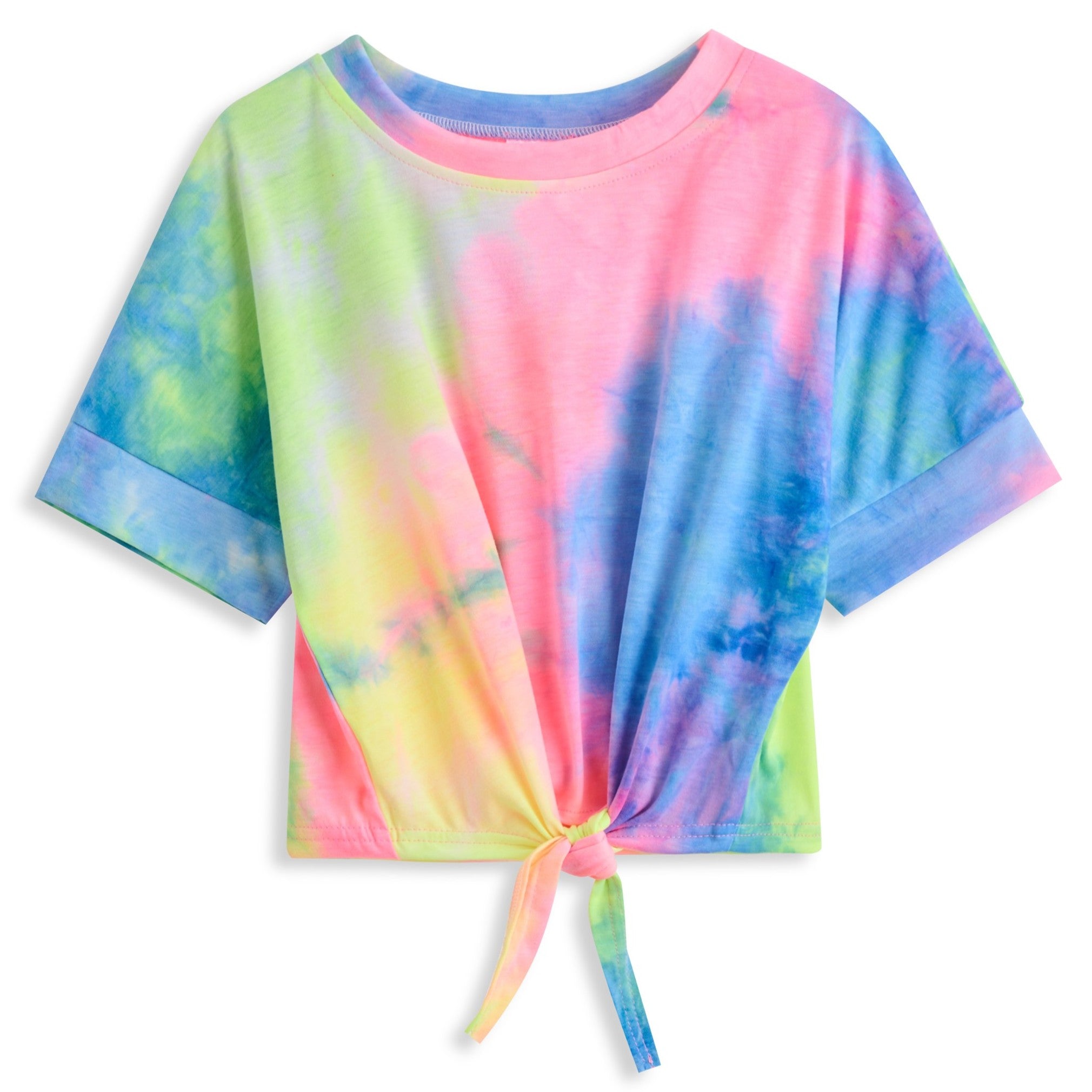 <img src="Blue-Yellow-Pink-Tie-Dye-Short-Sleeve-Tie-Front-Tunic-Rockin-Wonder.jpg" alt="Blue Yellow Pink Tie-Dye Short Sleeve Tie Front Tunic Rockin Wonder" loading="lazy">
