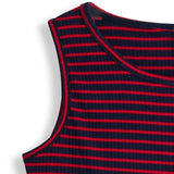 <img src="Navy-Red-Rib-Knit-Sleeveless-Cropped-Waist-Dress-Rockin-Wonder.jpg" alt="Navy Red Rib-Knit Sleeveless Cropped Waist Dress Rockin Wonder" loading="lazy">