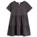 <img src="Dark-Grey-Short-Sleeves-Tiered-Dress-Rockin-Wonder.jpg" alt="Dark Grey Short Sleeves Tiered Dress Rockin Wonder" loading="lazy">