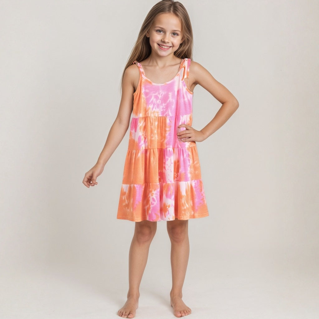 <img src="Pink-Orange-Sleeveless-Tiered-Dress-Rockin-Wonder.jpg" alt="Pink Orange Sleeveless Tiered Dress Rockin Wonder" loading="lazy">