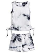 <img src="Black-White-Tie-dye-Side-Tie-Sleeveless-Top-Shorts-Rockin-Wonder.jpg" alt="Black White Tie-dye Side Tie Sleeveless Top Shorts Rockin Wonder" loading="lazy">