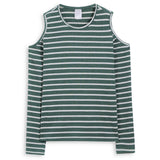 <img src="Green-White-Stripe-Rib-Knit-Cold-Shoulder-Long-Sleeve-Tee-Rockin-Wonder.jpg" alt="Green White Stripe Rib Knit Cold Shoulder Long Sleeve Tee Rockin Wonder" loading="lazy">