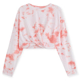 <img src="Orange-White-Tie-Dye-Long-Sleeve-Twist-Front-Top-Rockin-Wonder.jpg" alt="Orange White Tie Dye Long Sleeve Twist Front Top Rockin Wonder" loading="lazy">