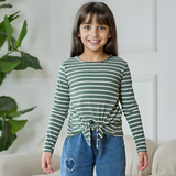 <img src="Green-White-Striped-Tie-Front-Long-Sleeves-Top-Rockin-Wonder.jpg" alt="Green White Striped Tie Front Long Sleeves Top Rockin Wonder" loading="lazy">