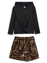 <img src="Black-Long-Sleeve-Twist-Front-Hoodie-Leopard-Print-Skorts-Rockin-Wonder.jpg" alt="Black Long Sleeve Twist Front Hoodie Leopard Print Skorts Rockin Wonder" loading="lazy">