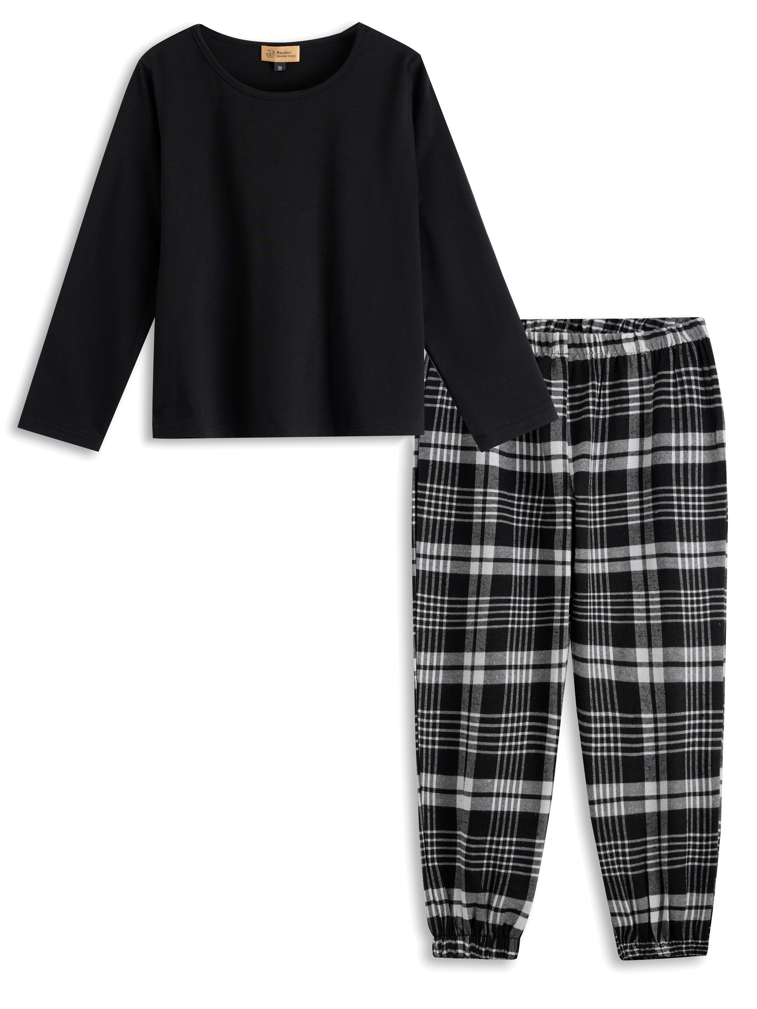 <img src="Black-Long-Sleeve-Top-Black-Plaid-Belted-Joggers-Rockin-Wonder.jpg" alt="Black Long Sleeve Top Black Plaid Belted Joggers Rockin Wonder" loading="lazy">