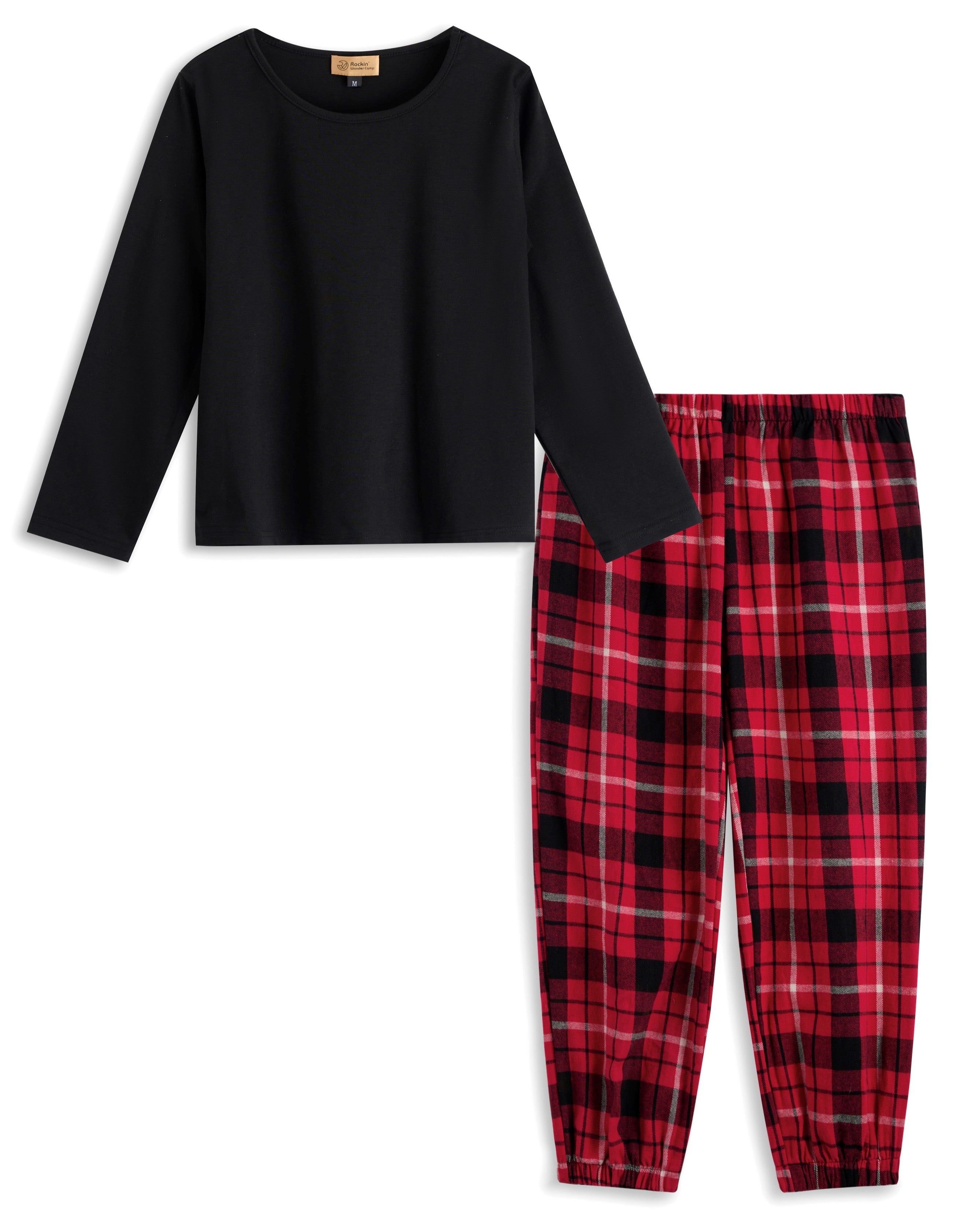 <img src="Black-Long-Sleeve-Top-Red-Plaid-Belted-Joggers-Rockin-Wonder.jpg" alt="Black Long Sleeve Top Red Plaid Belted Joggers Rockin Wonder" loading="lazy">