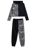 <img src="Black-Zebra-Print-Contrast-Sweatshirts-Hoodie-Joggers-Rockin-Wonder.jpg" alt="Black Zebra Print Contrast Sweatshirts Hoodie Joggers Rockin Wonder" loading="lazy">