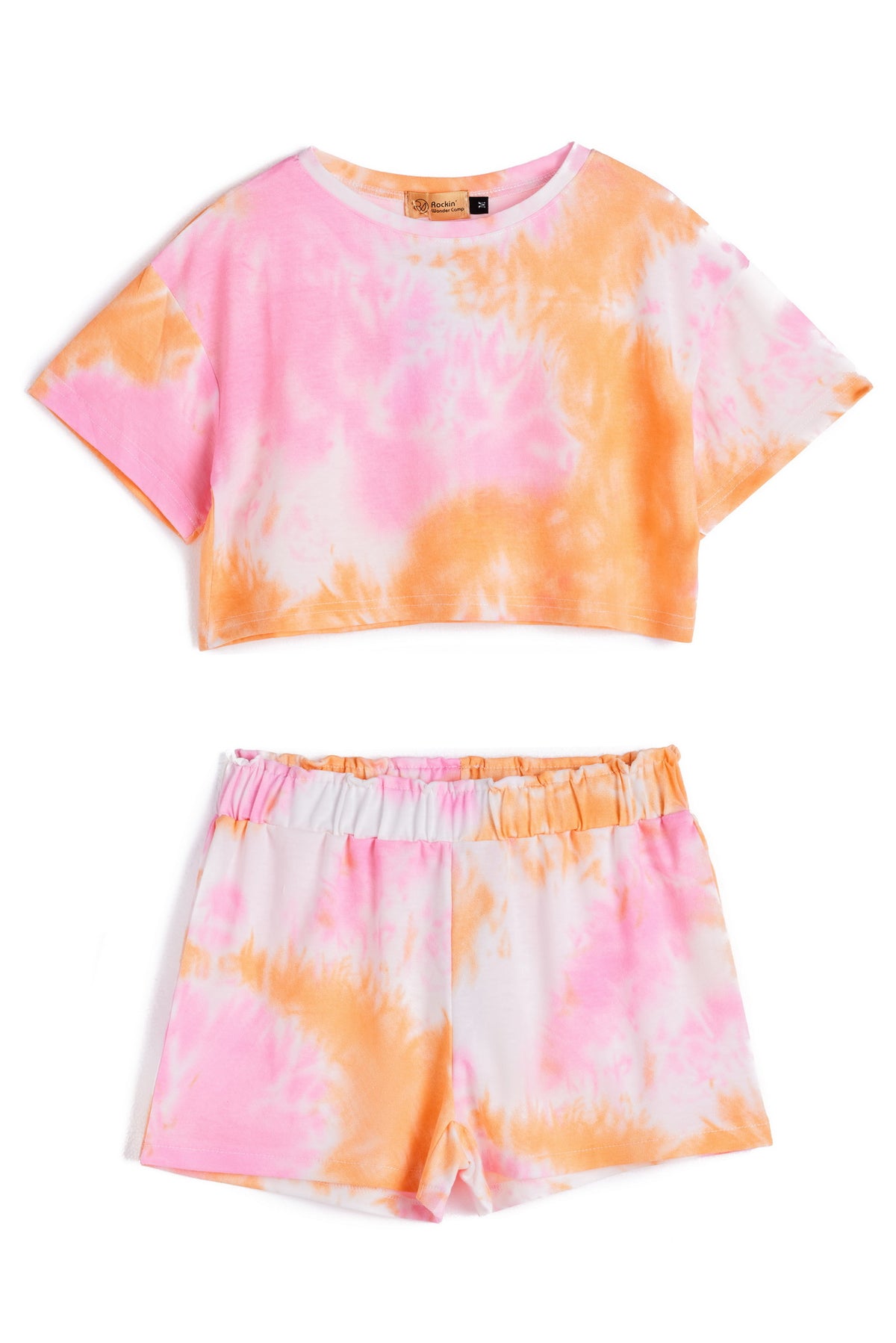 <img src="Pink-Orange-Tie-Dye-Crop-Top-Shorts-Rockin-Wonder.jpg" alt="Pink Orange Tie-Dye Crop Top Shorts Rockin Wonder" loading="lazy">