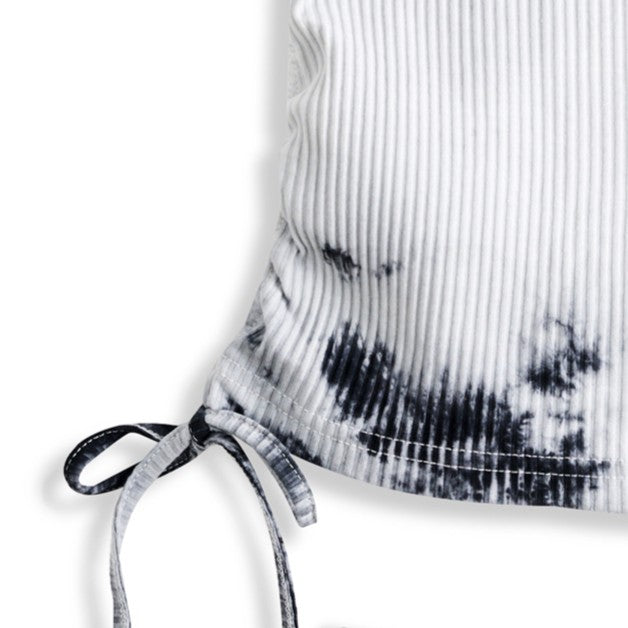<img src="Black-White-Tie-dye-Side-Tie-Sleeveless-Top-Shorts-Rockin-Wonder.jpg" alt="Black White Tie-dye Side Tie Sleeveless Top Shorts Rockin Wonder" loading="lazy">