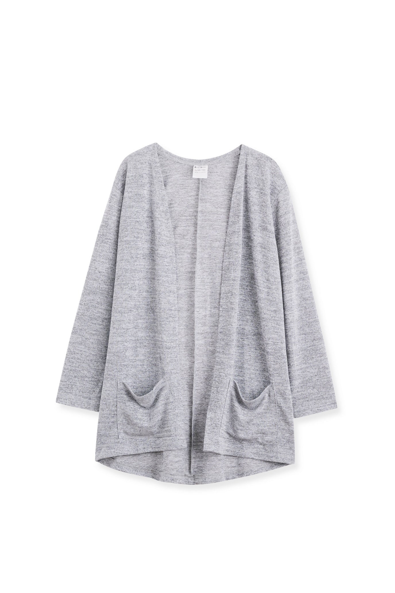 Gray Pocket Cardigan