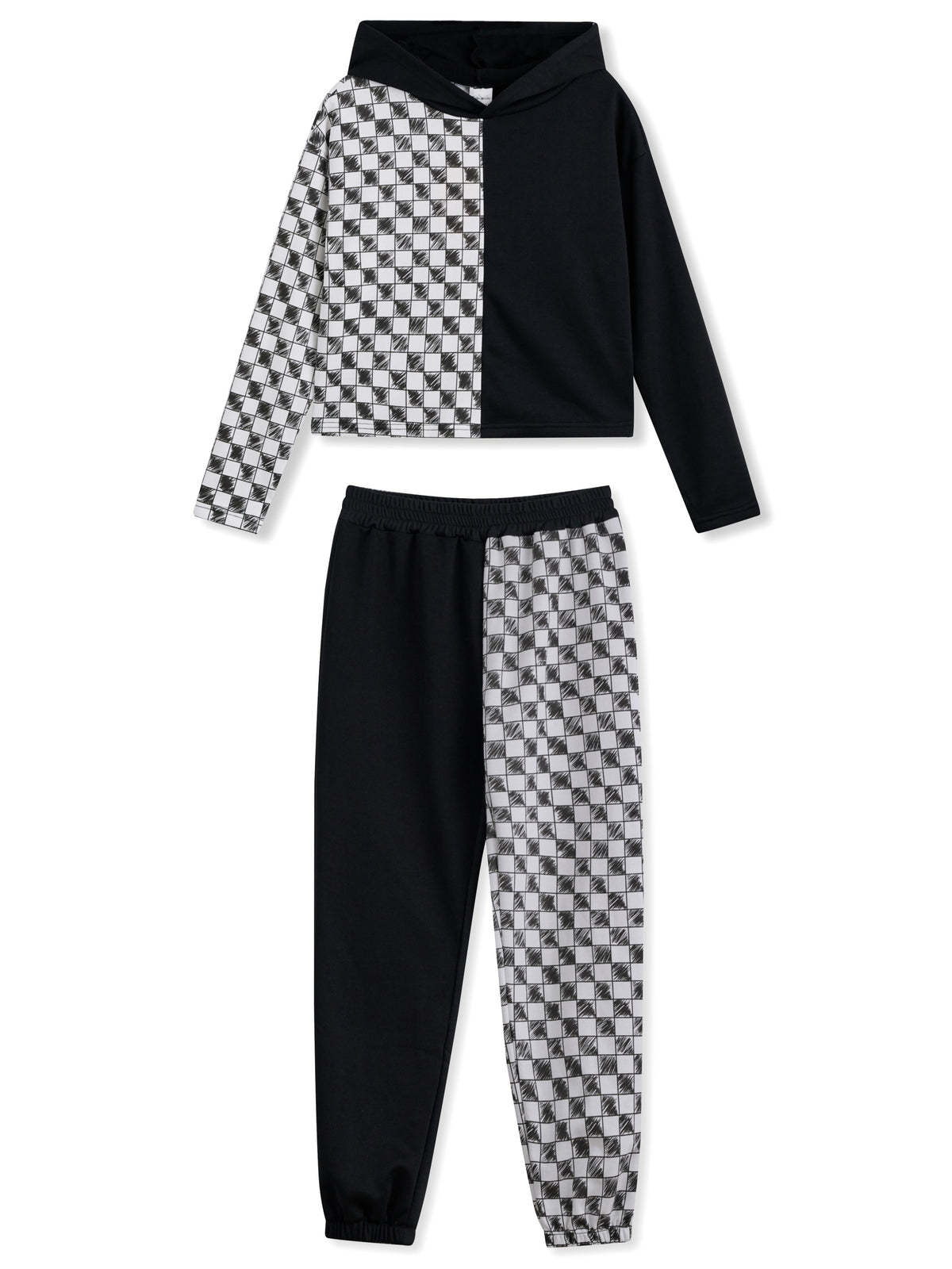<img src="Black-White-Plaid-Contrast-Sweatshirts-Hoodie-Joggers-Rockin-Wonder.jpg" alt="Black White Plaid Contrast Sweatshirts Hoodie Joggers Rockin Wonder" loading="lazy">